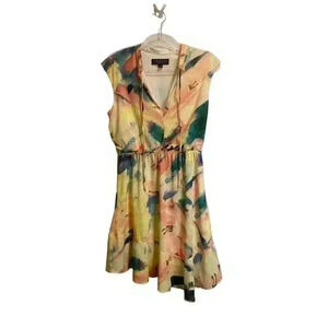 Laundry by Shelli Segal Split Neck Dress size 8